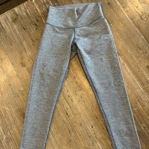 DYI Herringbone Blue/ Silver/Grey Leggings